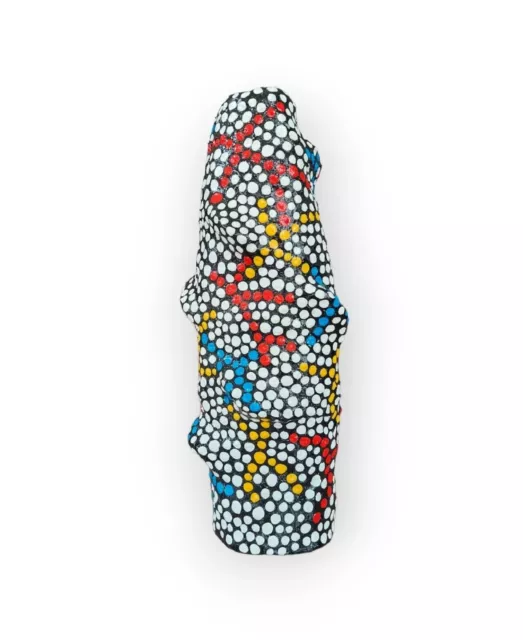 Einzigartige bunte Skulptur Pop Art Geschenk Unikat Kunstwerk Dekoration