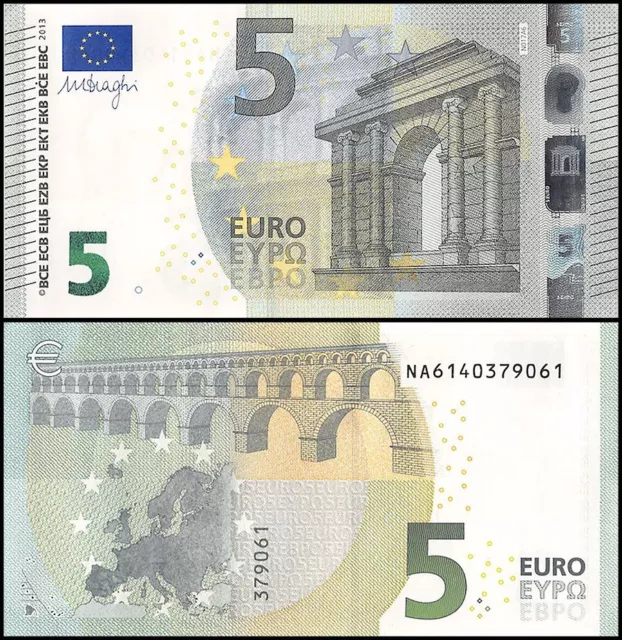 European Union - Austria 5 Euro, 2013, P-20n, UNC, Prefix N