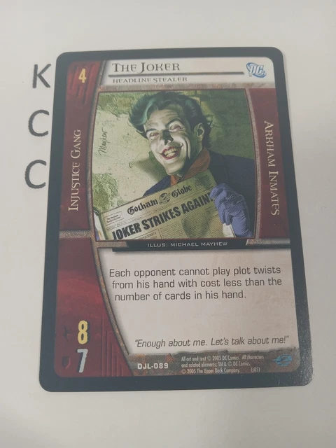 VS. System TCG DC The Joker Headline Stealer DJL-089