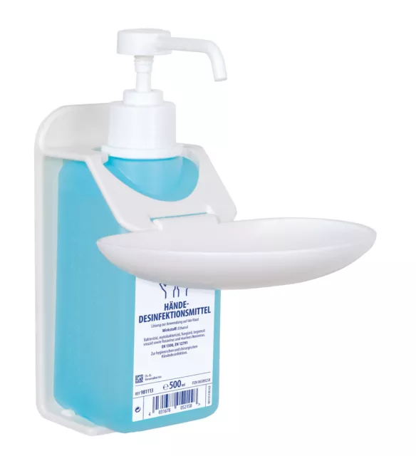Bode Wandhalter Plus, 350/500 ml Flaschen-Wandhalterung Desinfektionsspender