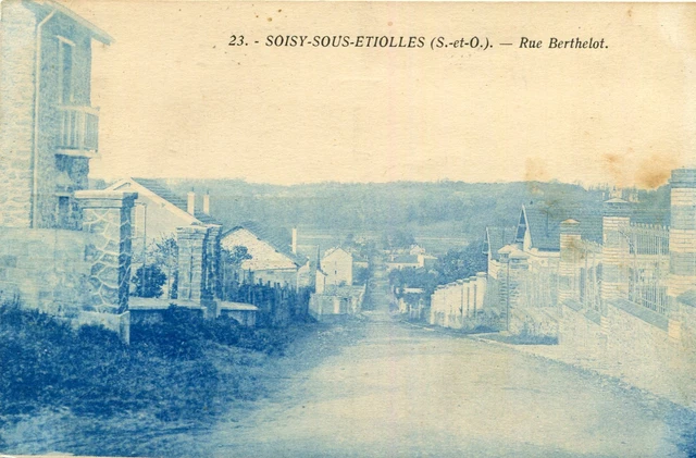 Carte SOISY SOUS ETIOLLES Rue Berthelot
