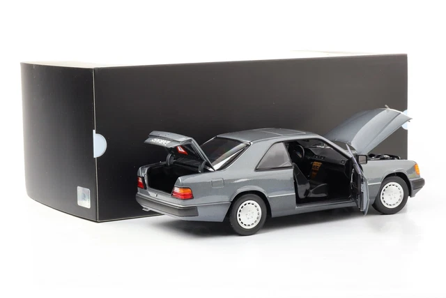 Mercedes 300 CE-24 W124 Cabriolet 1990 - Noir - Minichamps 1/43 - Neuve Sous Boîte