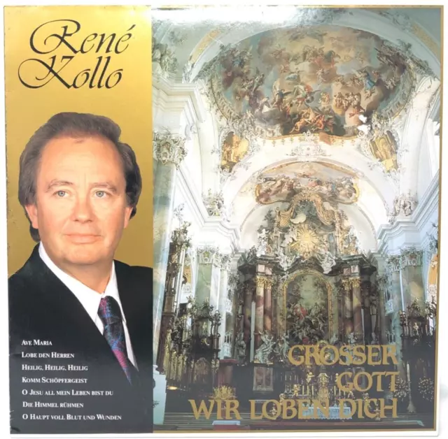 12" Vinyl LP - René Kollo - Grosser Gott wir loben dich - Polydor 841 241-1