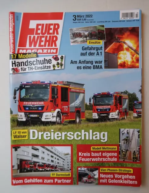 Feuerwehr Magazin  3/2022 - FF Darmstadt / Mettmann FW-Schule