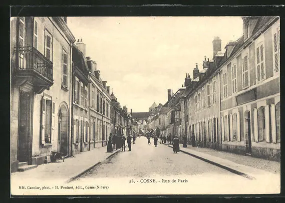 CPA Cosne, Rue de Paris