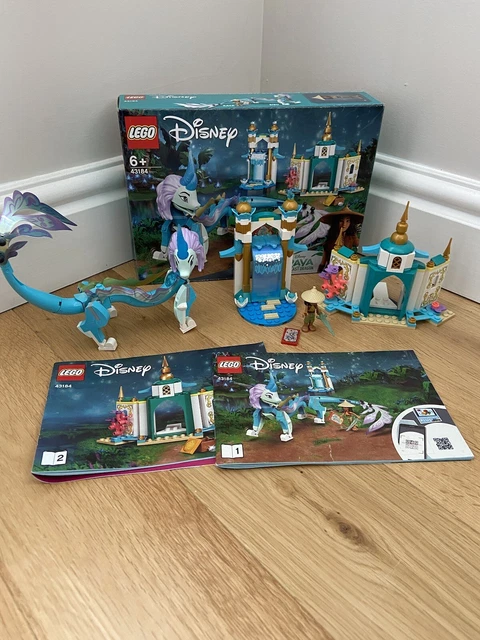 LEGO DISNEY PRINCESS: Raya and Sisu Dragon (43184) COMPLETE SET ! USED ...