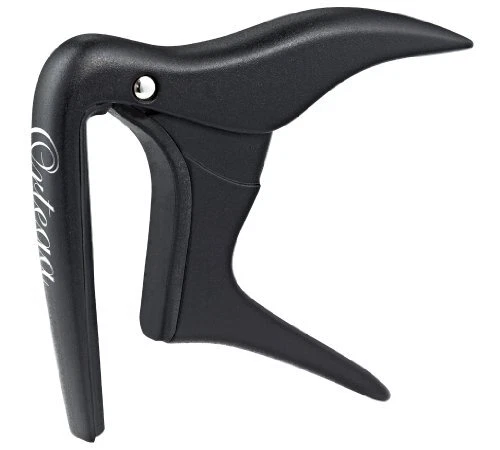 Ortega OCAPOCV-SBK Capodastre classique bombé Noir satin