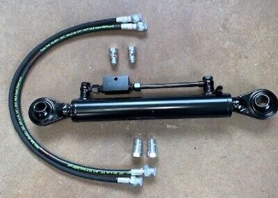 Category 2 Hydraulic Top Link 21-5/8"-32-11/16" ; 2" Bore with 5800 PSI Hose Kit