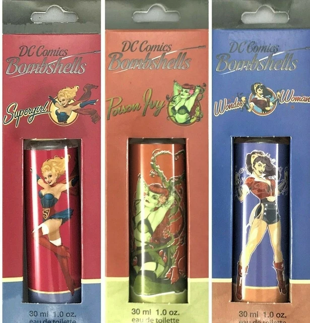 Marmol & Son,DC Comics Bombshells Supergirl Wonder Woman Poison Ivy harley Quinn