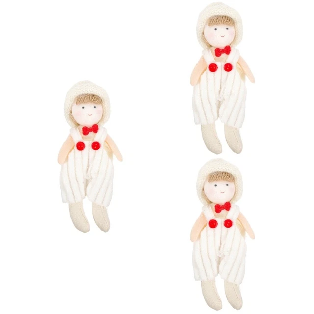 3PCS Tricoter Magotte de tissage Doll Children’s Sleeping Jouet Jouet Pouille
