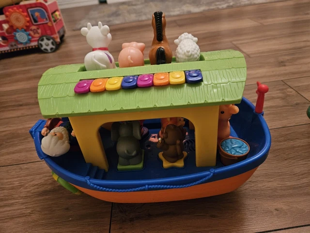 Big steps Noah’s interactive activity Ark animals sounds piano key’s music