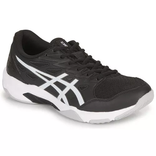 Scarpe Sport Uomo Nero ASICS GEL ROCKET 11 Nero Bianco Ginnastica Sportive