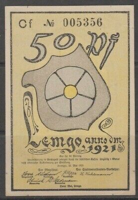 Germany Notgeld Lemgo - Stadt Lemgo - Alte Hansestadt - 50 Pfennig 1921
