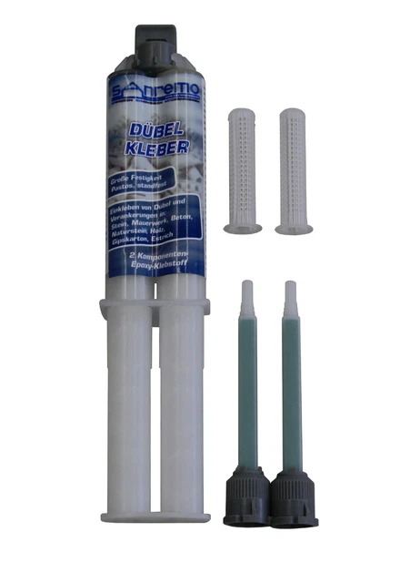 5x Sanremo Espiga Pegamento 25ml+ 10 Mischdüsen + 10 Cartucho Colador