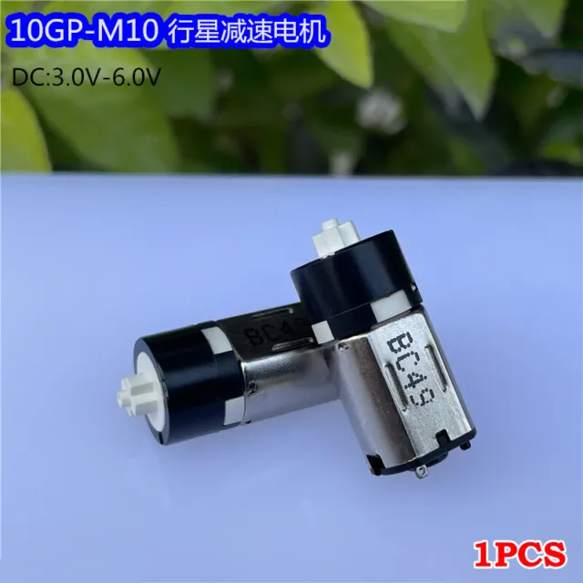 DC 3V 5V 6V 150RPM Slow Speed Micro 10mm M10 Planetary Gearbox Gear Motor Robot