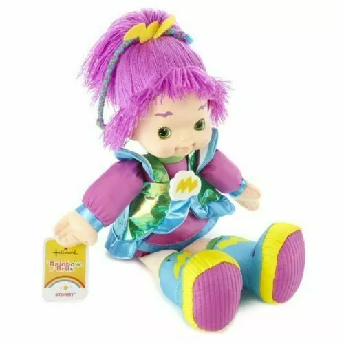 Hallmark REBOOT 2018 Rainbow Brite Stormy Doll Plush 17" NWT