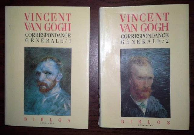LETTERS OF VINCENT VAN GOGH.Two Volumes of Correspondence.1853-1890.En ...