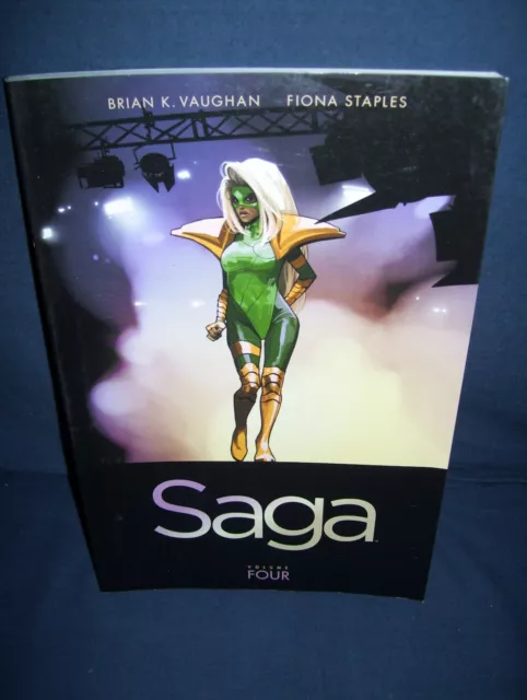 Saga Vol. 4 Used TPB Image Comics Softcover 2014