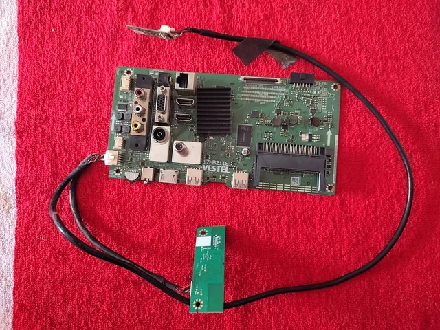 Motherboard TV TOSHIBA 49L2863DG 17MB211S 23537722 sans prise satellite