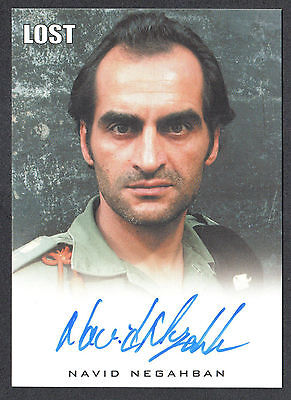 LOST ARCHIVES (Rittenhouse/2010) AUTOGRAPH CARD by NAVID NEGAHBAN
