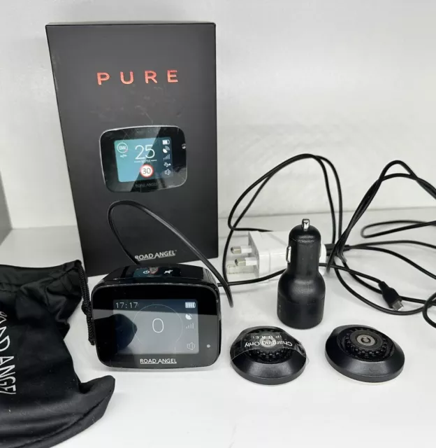 Road Angel Pure V1.1 Ultimate Speed Camera Detector System - Boxed With Charger