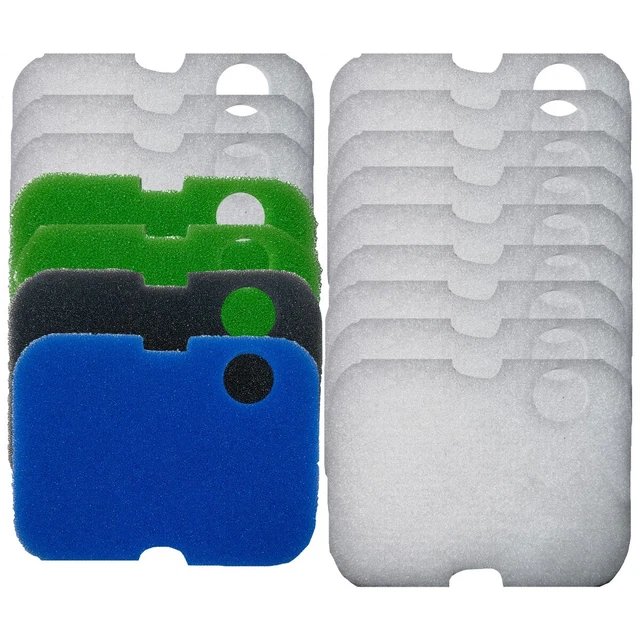 16 REPL Aquarium Canister Filters Fit Cascade 700, 1000, CCF2UL & CCF3UL