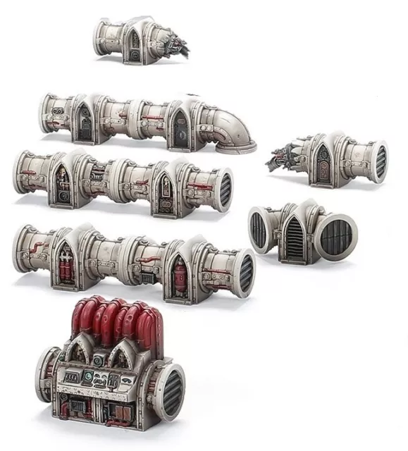 Warhammer 40k - Battlezone: Manufactorum Vertigus - Gelände - Thermo Fuel Pipes