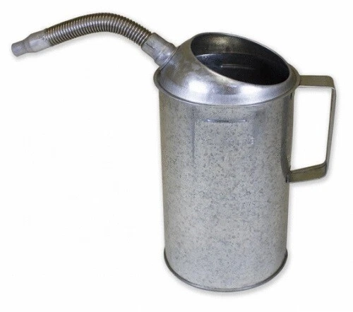 94488 Funnel King 4 Quart Measure Can with Flex Spout (Galvanized, Heavy Duty)