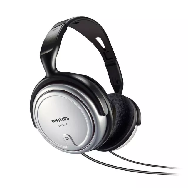 PHILIPS Audio SHP2500/10 Hi-Fi Headphones, TV Headphones with Long Cable (Excell