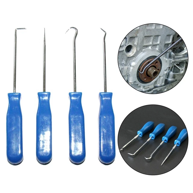 Set di strumenti durevole per prelievo e gancio auto 4 pz per guarnizione guarnizione olio O Ring artigianato rimozione