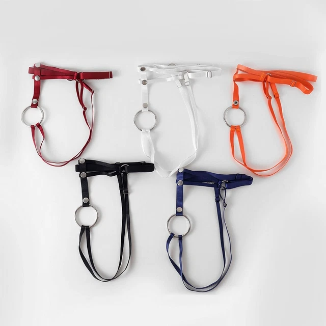 Men's Briefs Underwear Crotchless Jockstrap Thongs O Ring Hole Panties