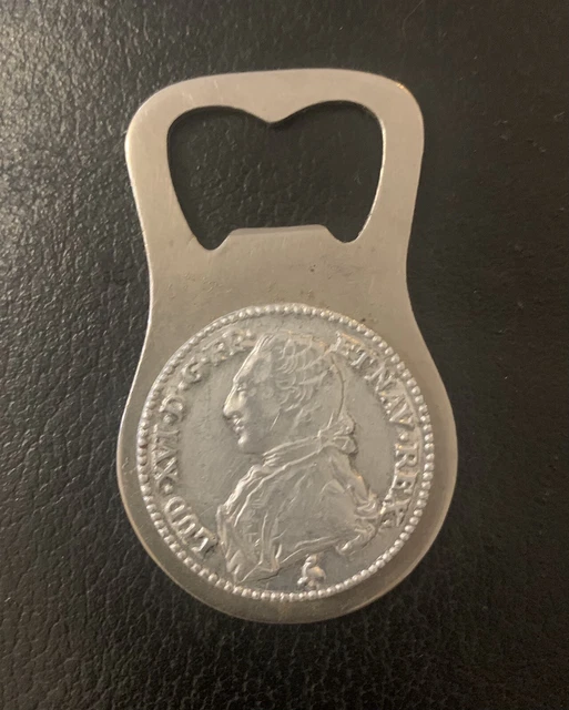 Ancien Décapsuleur Métal Caisse D'Epargne - Longueur 9,5 Cm, France
