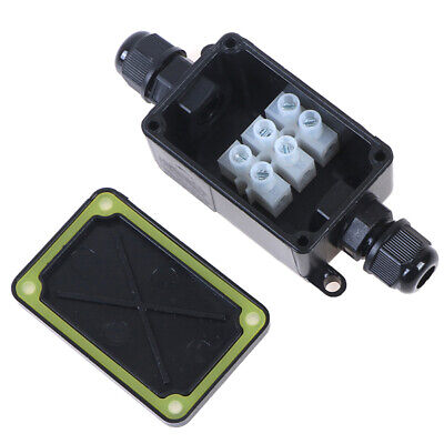 2Way IP66 Outdoor Waterproof Cable Connector Junction Box With Terminal SE