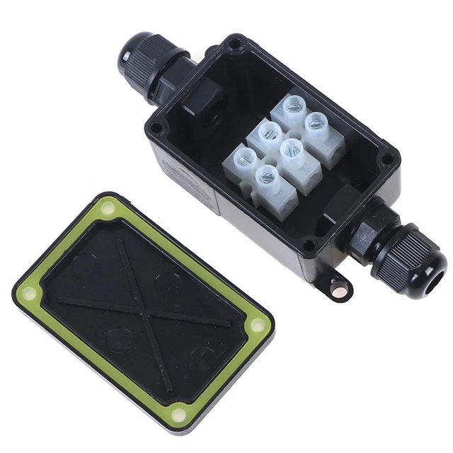2WAY IP66 OUTDOOR Waterproof Cable Connector Junction Box With Terminal