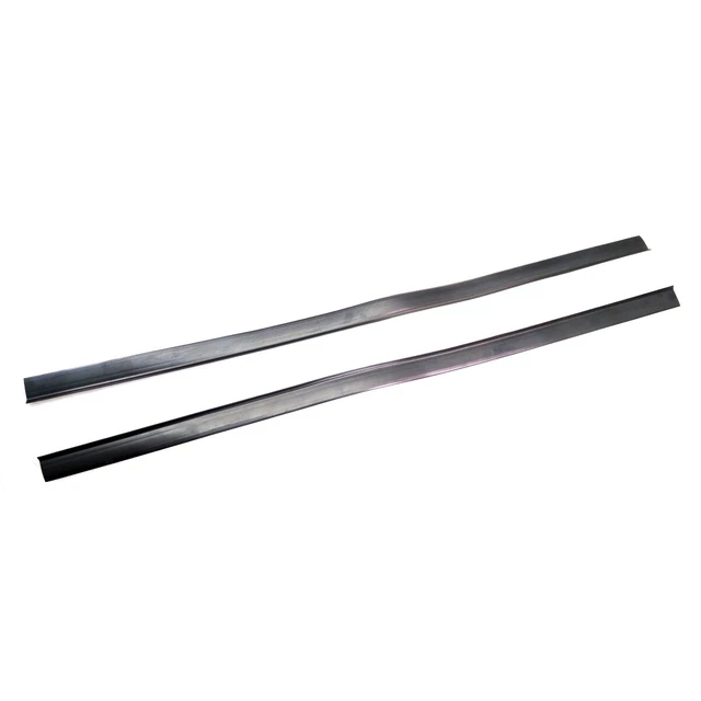Zoparts Door Window Grating Rubber Weatherstrip Pair For Datsun Fairlady 240Z 1970-1973 – Black EPDM