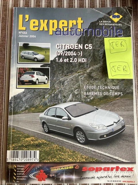 Revue Technique Automobile E.T.A.I - CITROËN C5 II (X7) 2008-2017 - Manuel De Réparation Et D'Entretien