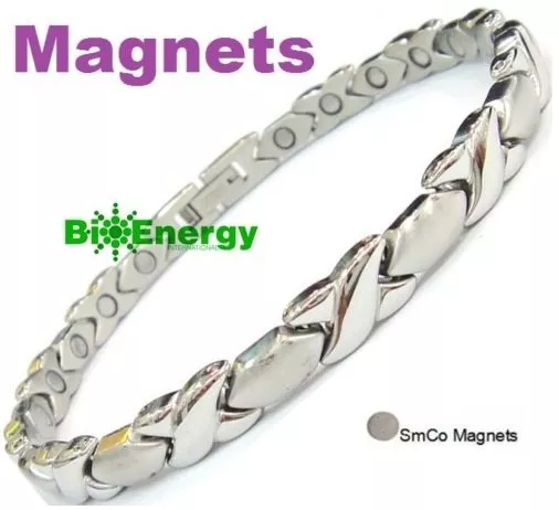 Magnetic Magnet Energy Power Bracelet Health Bio Armband Cuff Arthritis