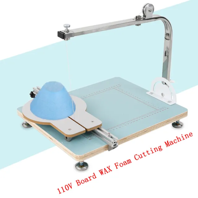 Electric Hot Wire Foam Cutter Table Styrofoam Forms Cutting Tool Stainless+Cable