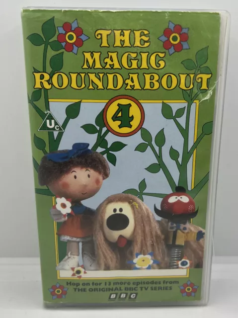 The Magic Roundabout  4 - Rare - VHS Video Tape