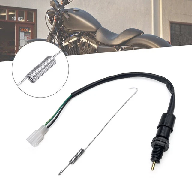 Interrupteur Universel Feu De Frein Arrière Moto – Pièce De Rechange Avec Ressort Compatible Suzuki