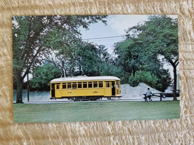 Toronto Transit Commission Rail Grinder W-28.Vtg Trolley Postcard*P36