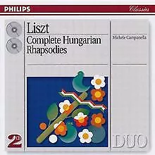 Duo - Liszt (Ungarische Rhapsodien) von Michele Campanella | CD | Zustand neu