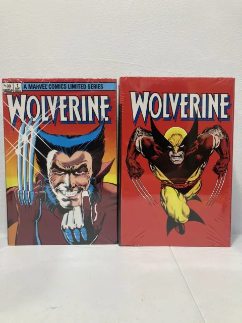 Wolverine Omnibus Volume 1 2 Lot Set DM Variant Miller Lee Byrne Claremont X-Men