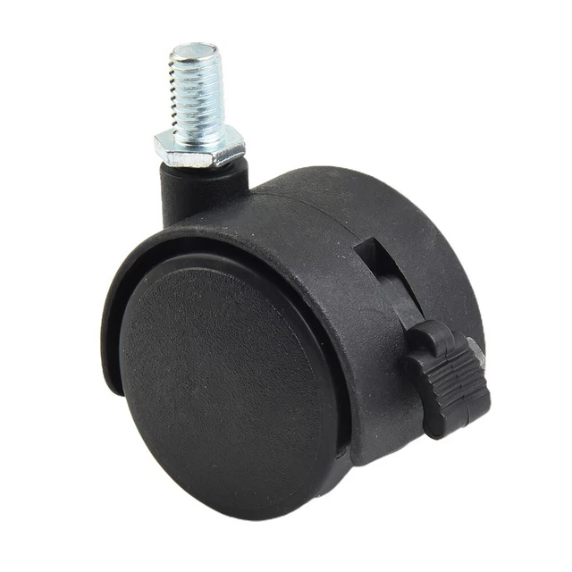 Versatile Double Wheel Caster Perfect for Trolleys Shopping Carts and More