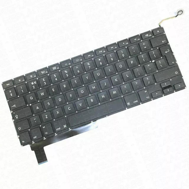 Keyboard For Apple MacBook Pro 15" A1286 2009-2012 Layout English Replacement UK