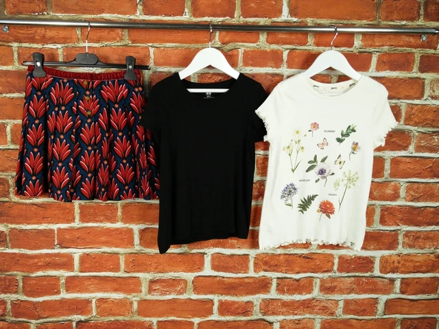Girls Bundle Age 8-10 Years Zara H&M Mantaray Corduroy Skirt T-Shirt Party 140Cm