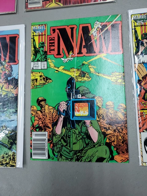 Lot (8) Marvel The "NAM Comic Books 7
