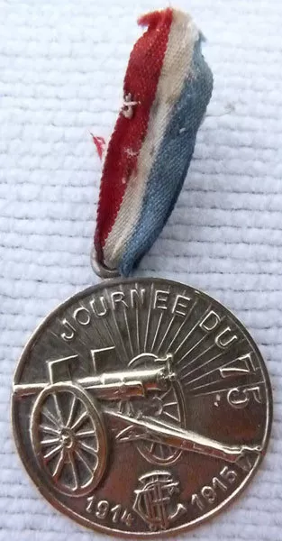 Medaille Journee Du 75  1914/1915 Touring Club De France