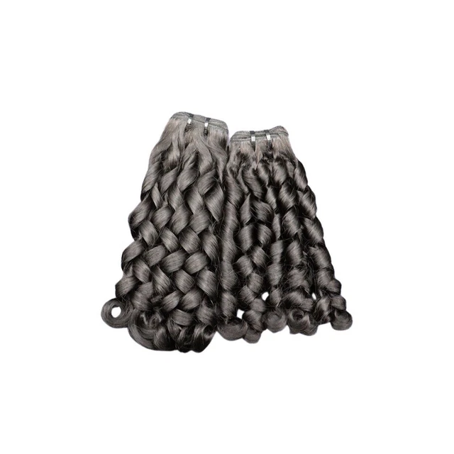 Faisceau De Cheveux Humains Naturels Lisses - 18 Pouces (45.72cm), Noir Naturel, 100g