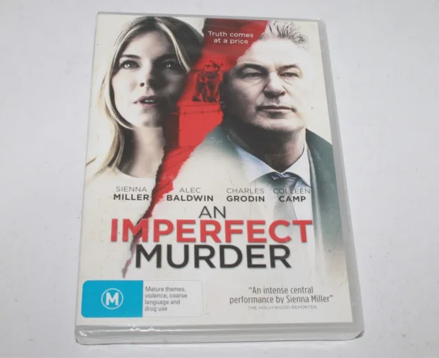 An Imperfect Murder DVD 2017 Brand New & Sealed Region 4 Alec Baldwin